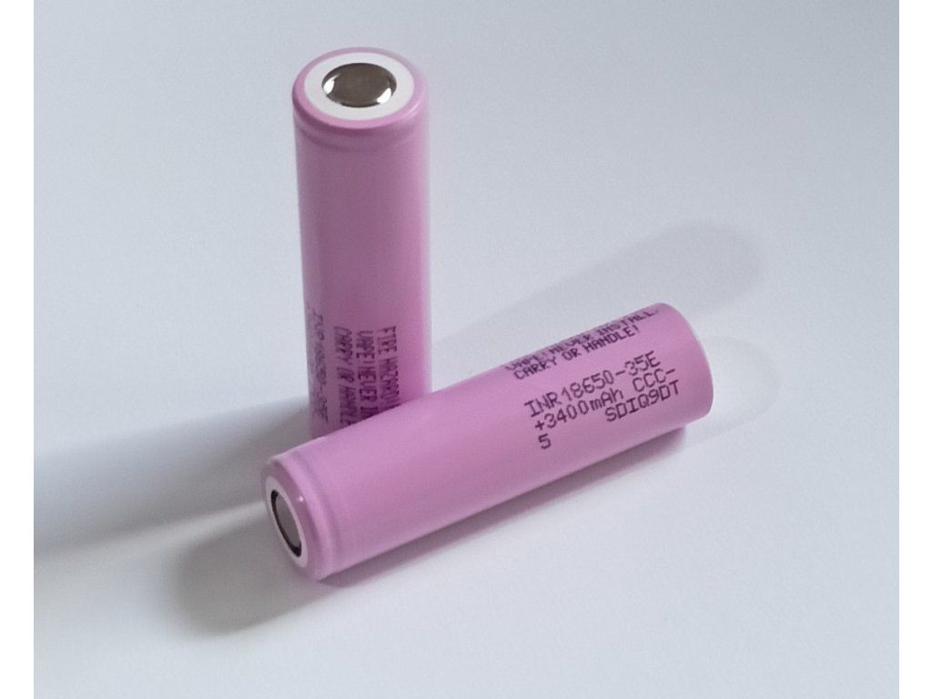 Li-ion článek Samsung INR18650-35E formátu 18650